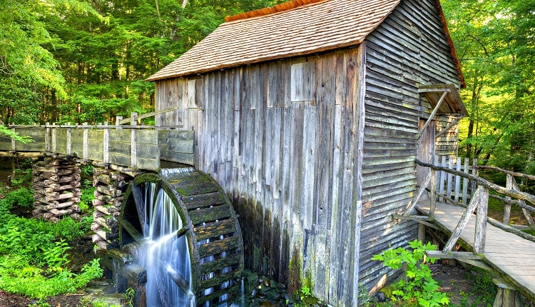 John Cable Grist Mill in Cades Cove