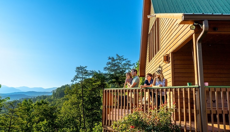 Enjoy amazing mountain views from your Pigeon Forge cabin