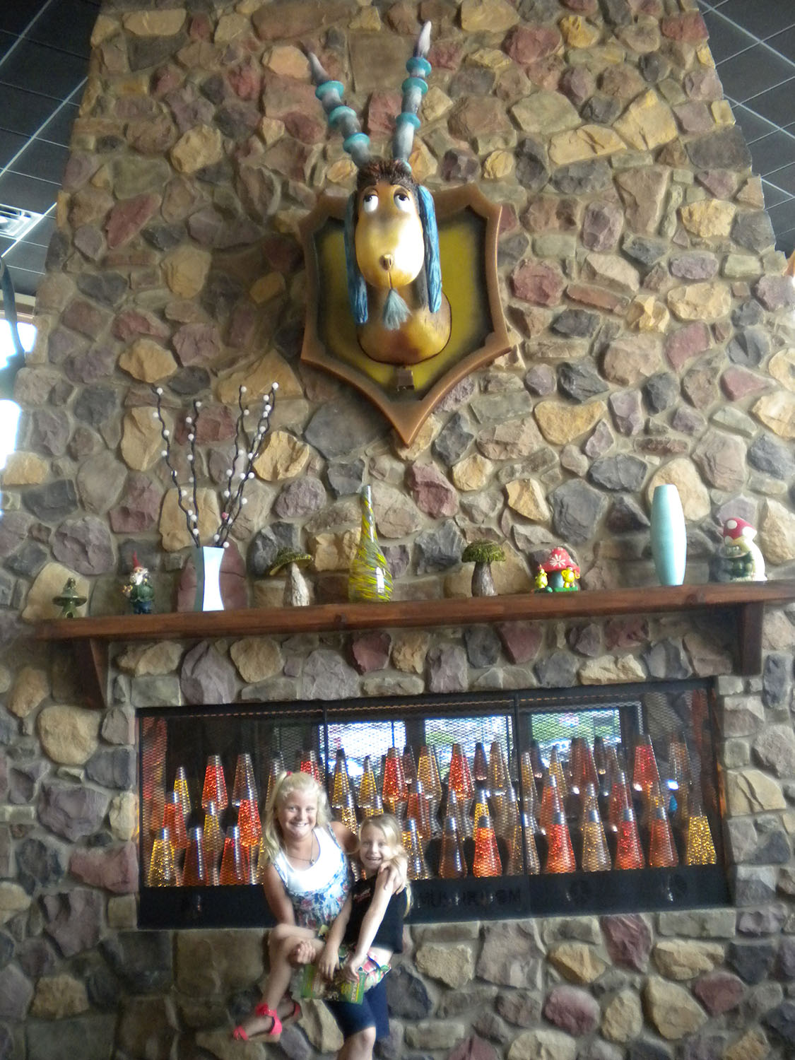 Mellow Mushroom Fireplace