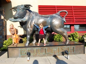 Bullfish Statue