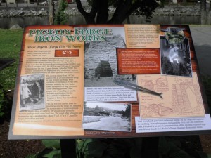 Pigeon Forge Iron Works Historical Marker
