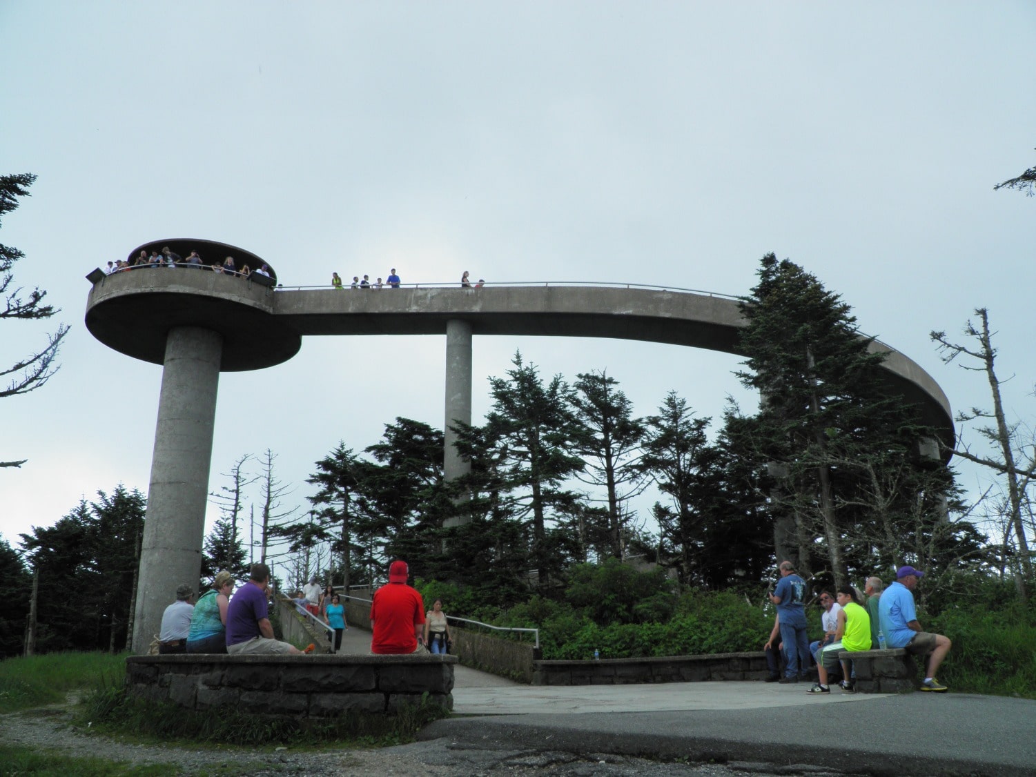 clingmans dome observation tower