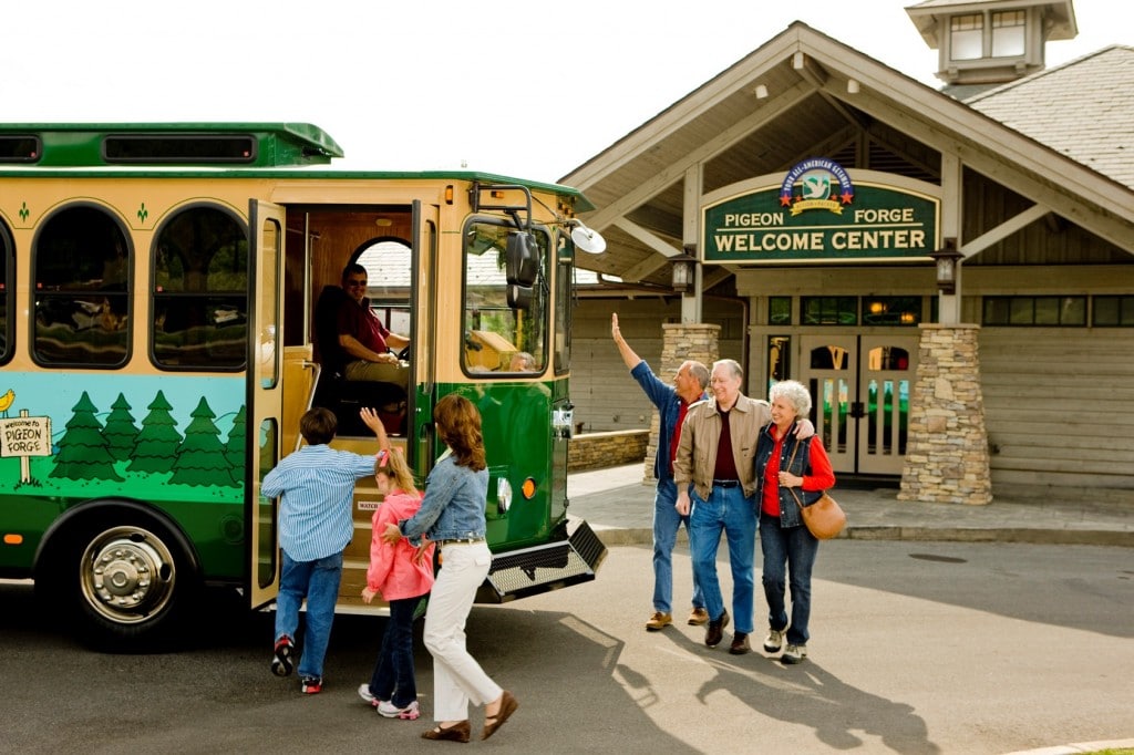 Pigeon Forge Trolleys