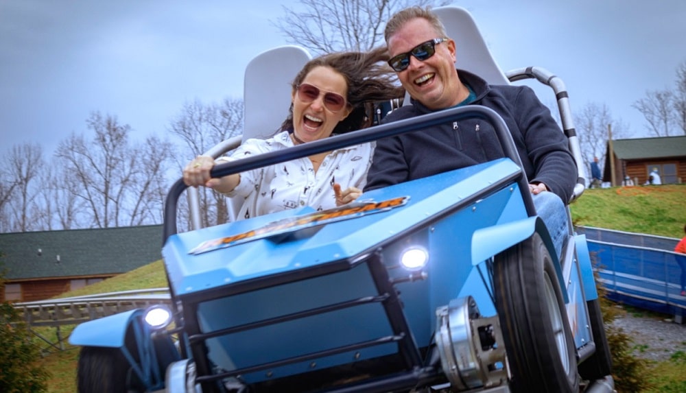 Ride the new CoasterKarts at Rowdy Bear Ridge