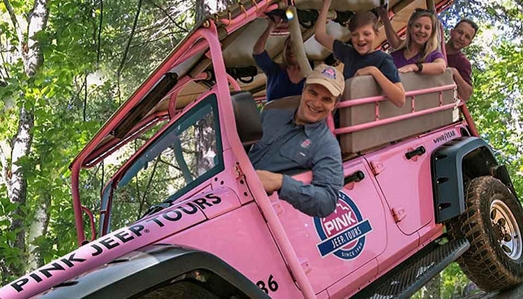 Pink Jeep Tours Pigeon Forge TN