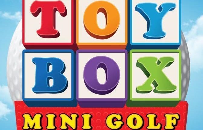 Be a kid again at the new toy-themed mini-golf course 