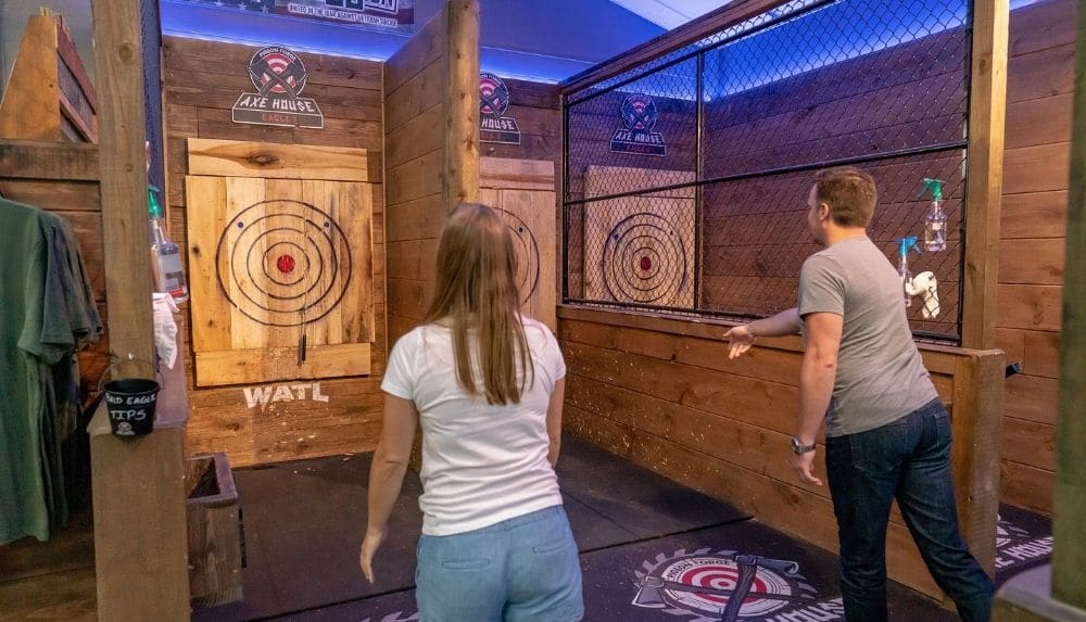 Test your throwing skills on a fall couples getaway