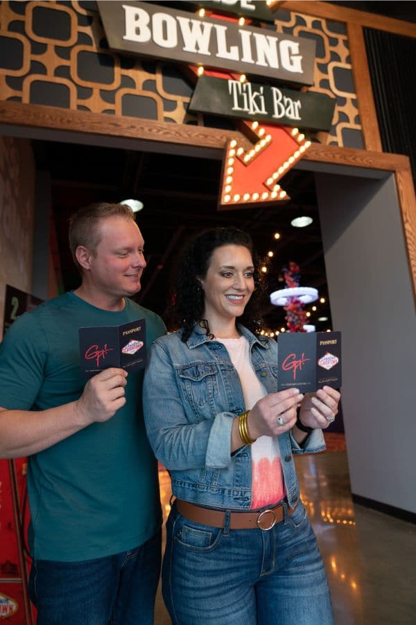 Play fun games at Downtown Flavortown on your date night in Pigeon Forge