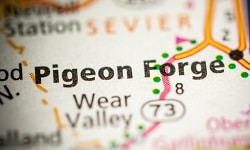 Pigeon Forge Tennessee Map