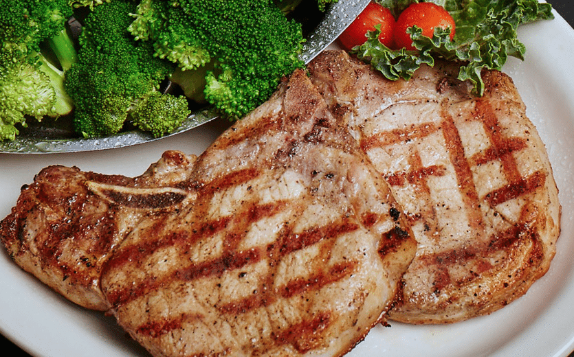 Alamo Steakhouse - Pork Chops