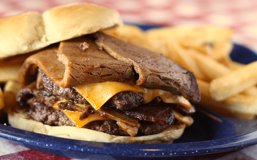 Bennetts BBQ - Brisket Burger