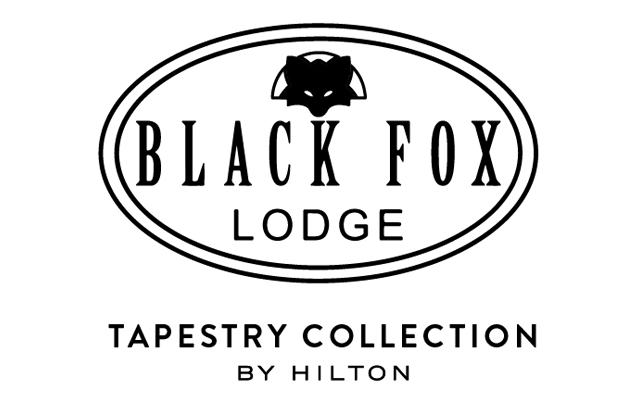 Black Fox Lodge Logo BW