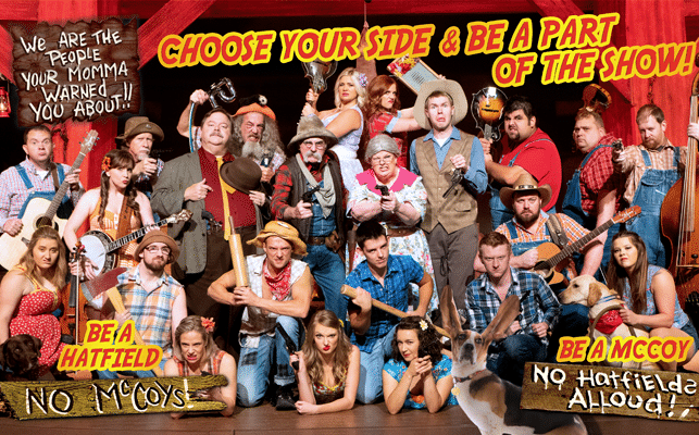 Hatfield Dinner Feud - 2020 Cast Photo