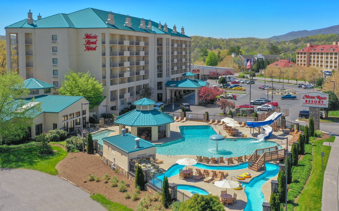 Stay at Music Road Resort Hotel in Pigeon Forge, TN