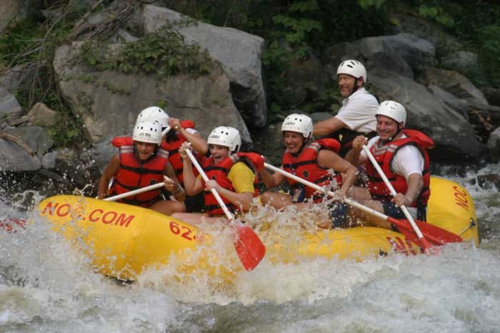 Whitewater Rafting in Pigeon Forge TN