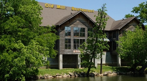 old mill restaurant building