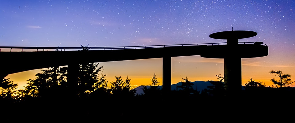 Clingmans Dome in Great Smoky Mountains National Park