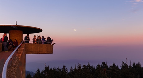 clingmans dome observation tower