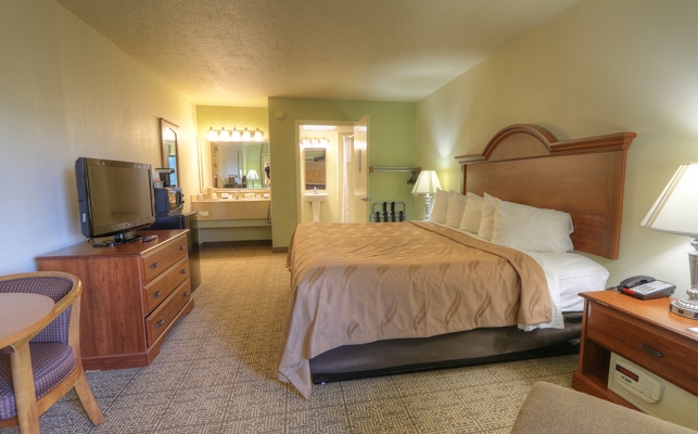 Room at Quality Inn and Suites at Dollywood Lane