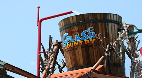 Dollywood Splash Country Water Park in Pigeon Forge, TN Bucket