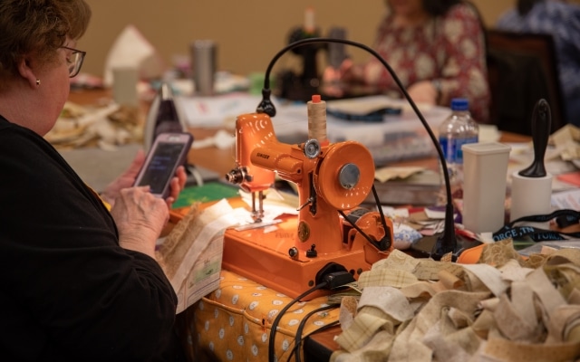 A Mountain Quiltfest™ quilting demonstrations