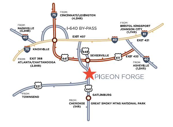 Getting To Pigeon Forge 600x443 ?x36557