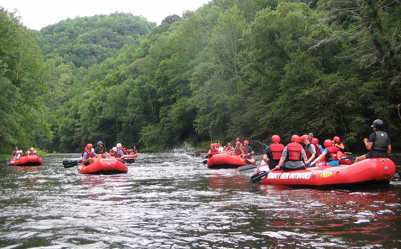 White Water Rafting Is An Outdoor