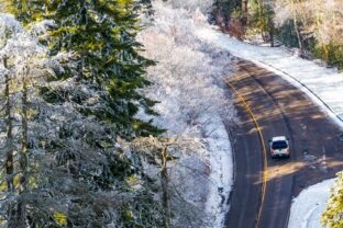 Winter in Pigeon Forge TN