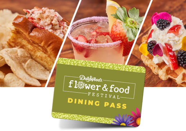 Dollywood Flower & Food Festival Dining Pass