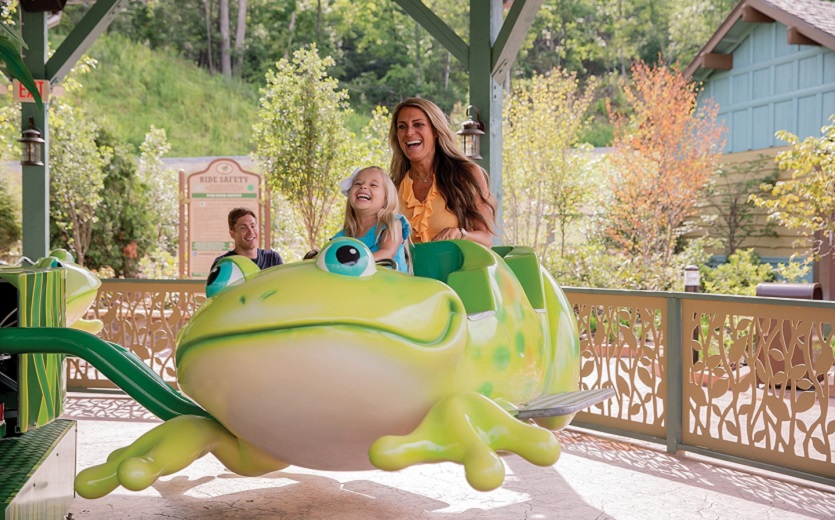 Rides at Dollywood Wildwood Grove