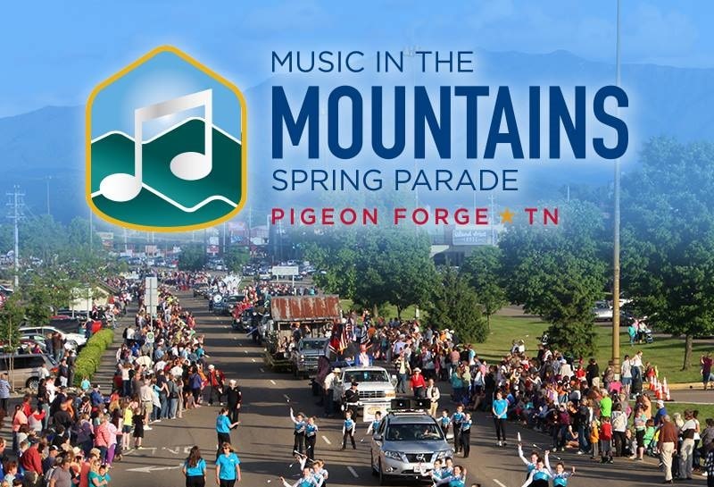 Music in the Mountains Spring Parade in Pigeon TN