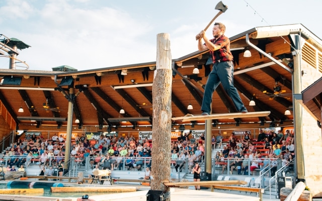 Paula Deen's Lumberjack Feud Supper Show