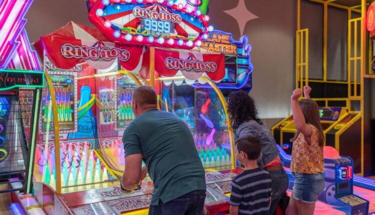 Test your gaming skills at a Pigeon Forge arcade.