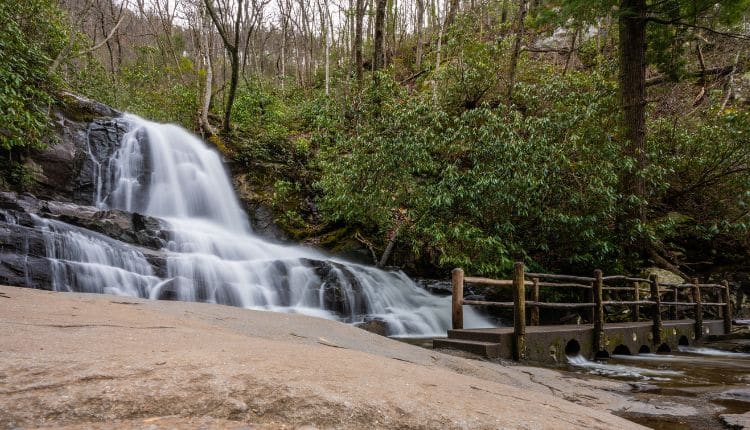 Laurel Falls Waterfall Hike in the Smokies