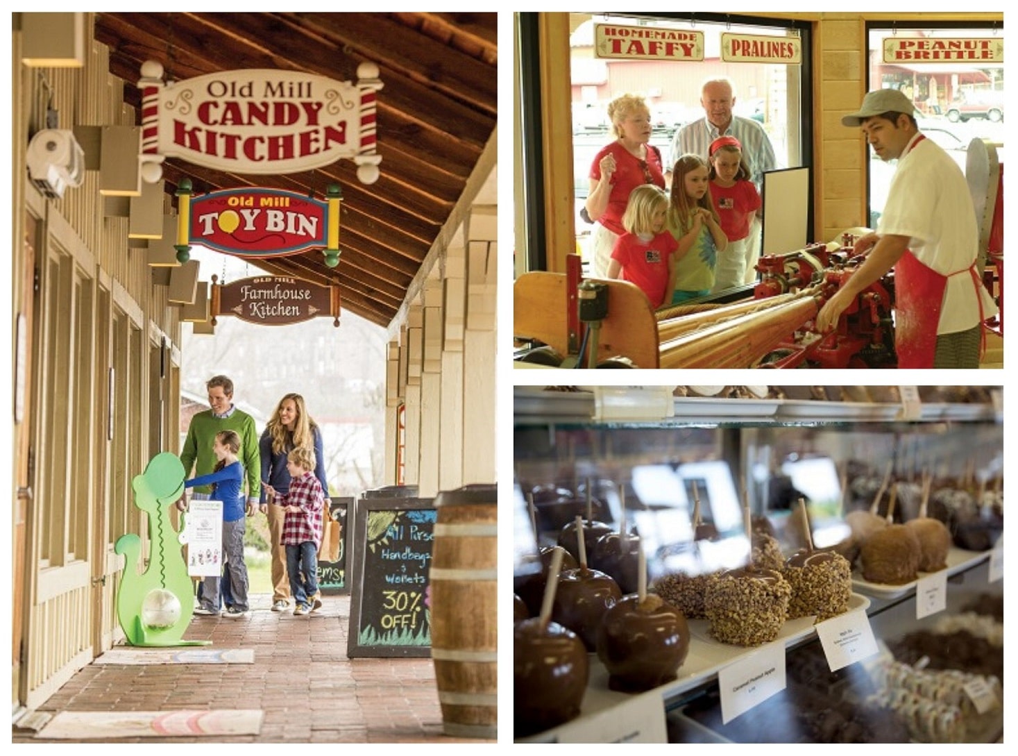 An Inside Look at Old Mill Square in Pigeon Tennessee