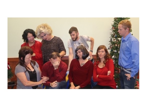 Cast at Lots of Love - Original Play at Creative Theater