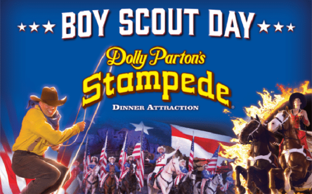 Boy Scouts Day at Dolly Parton's Stampede in Pigeon Forge, TN