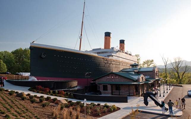 Titanic Museum Attraction in Pigeon Forge