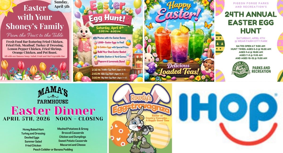 Easter Specials in Pigeon Forge 