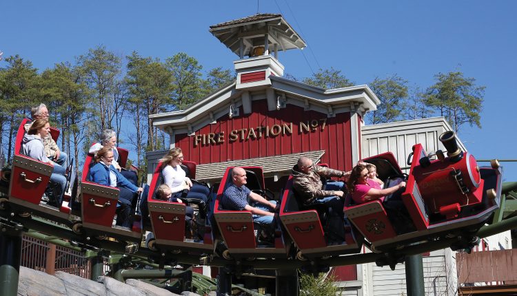 Take Mom on the Fire Chaser Ride at Dollywood in Pigeon Forge