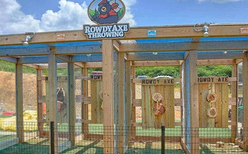 Rowdy Bear Ridge - outdoor axe throwing