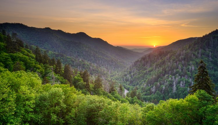 Rockefeller Memorial in Newfound Gap - Historical Site in Great Smoky Mountains National Park