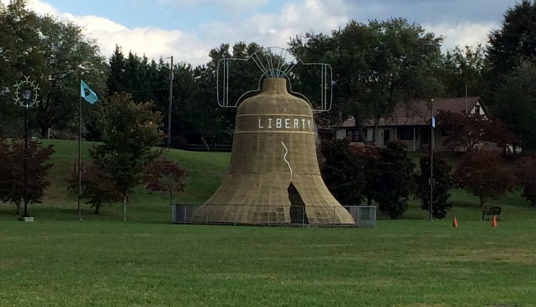 Patriot Park in Pigeon Forge Tennessee - Places to See Fall Foliage