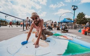 Chalkfest at The Island in Pigeon Forge