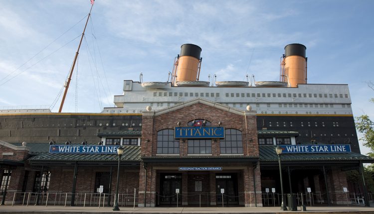 Titanic Museum Attraction in Pigeon Forge