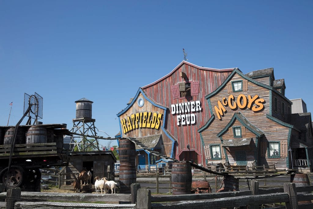 5 Restaurants Perfect for a Celebration in Pigeon Forge - Hatfield and McCoy's Dinner Show Theater