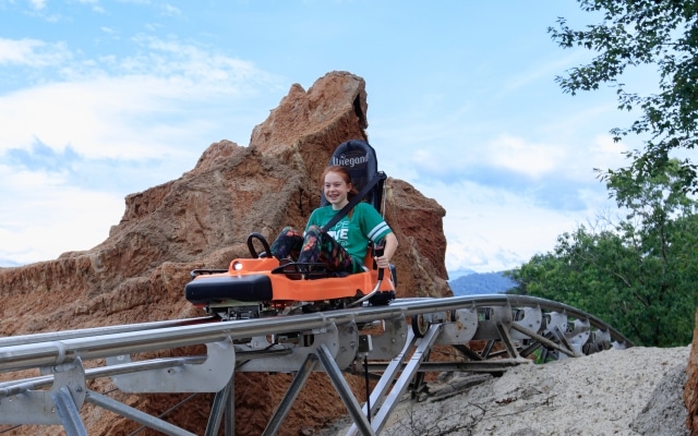 Rocky top clearance mountain coaster