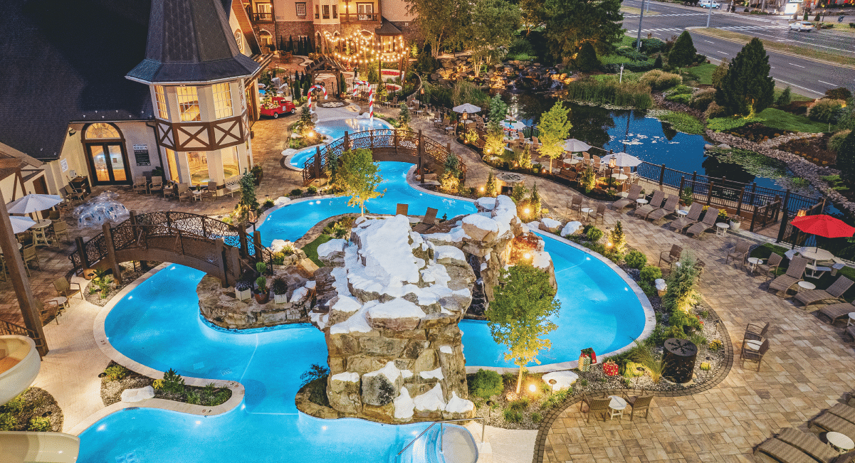 book a honeymoon resort for your pigeon forge honeymoon escape
