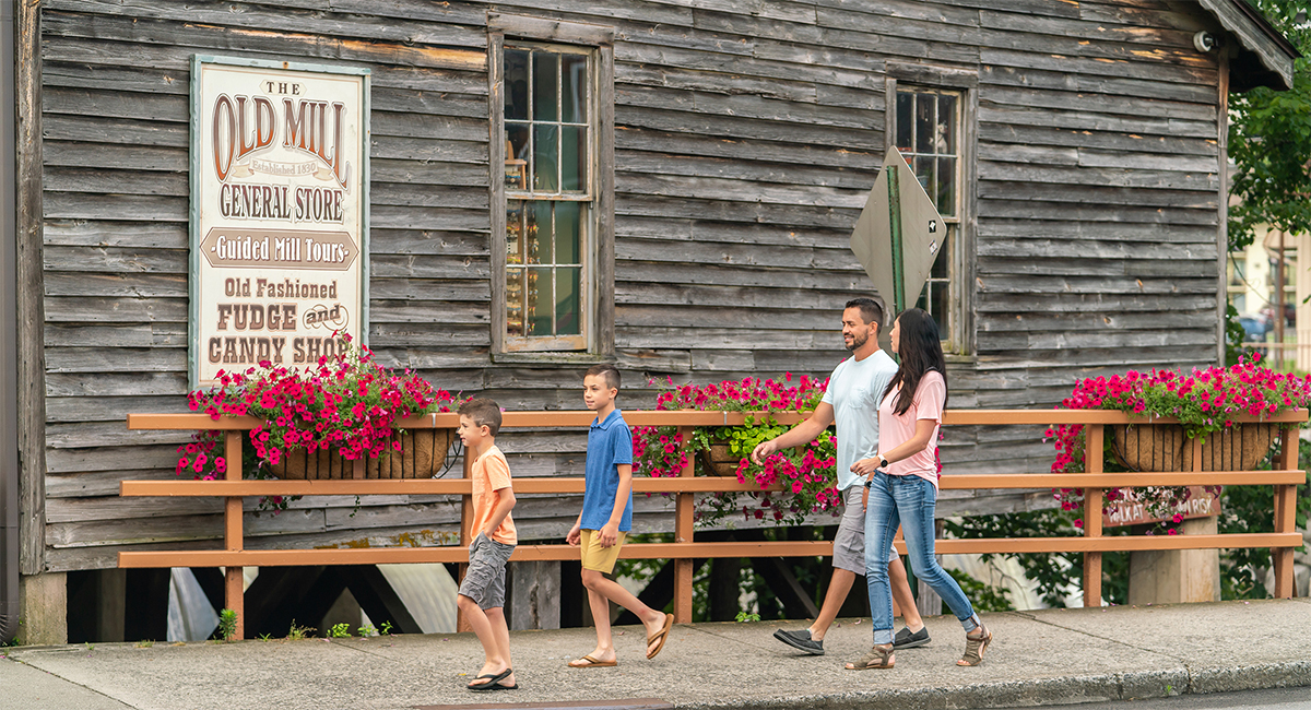 Shopping at Old Mill Square in Pigeon Forge