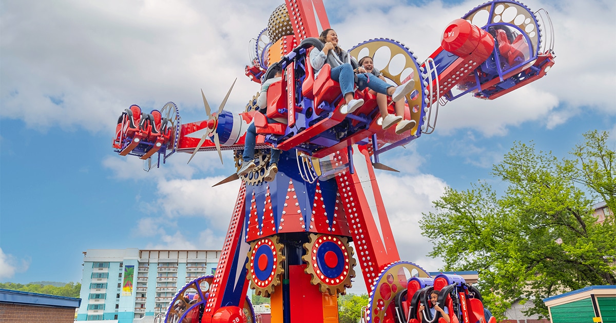 Purchase an unlimited rides pass at The Island in Pigeon Forge